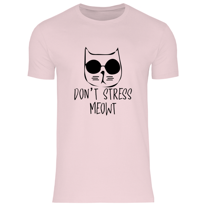 Don't Stress Meowt - Herren T - Shirt - Textilzauber