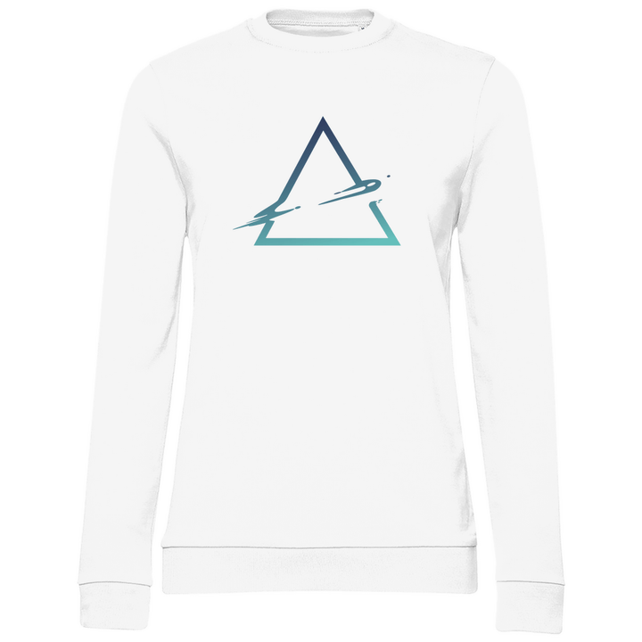 Dreieck Kontur - Damen Sweatshirt - Textilzauber