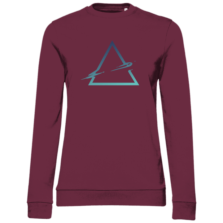 Dreieck Kontur - Damen Sweatshirt - Textilzauber