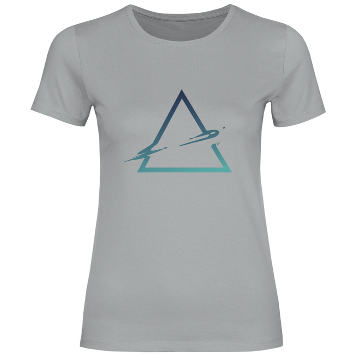 Dreieck Kontur - Damen T - Shirt - Textilzauber