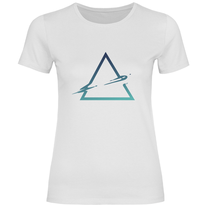 Dreieck Kontur - Damen T - Shirt - Textilzauber