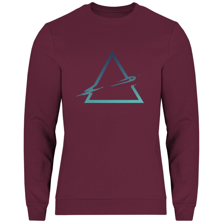 Dreieck Kontur - Herren Sweatshirt - Textilzauber
