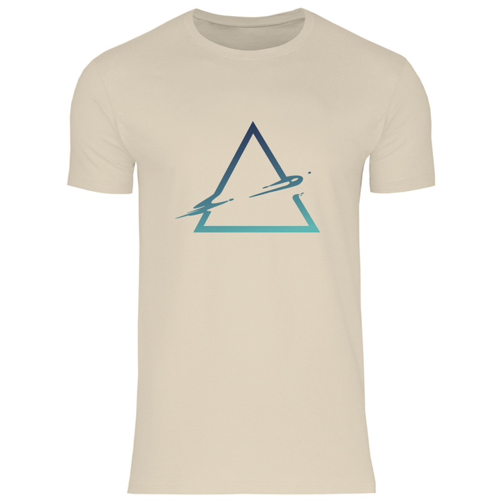 Dreieck Kontur - Herren T - Shirt - Textilzauber