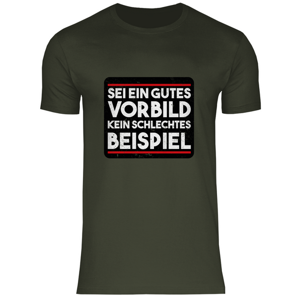 Sei ein gutes Vorbild - Herren T-Shirt