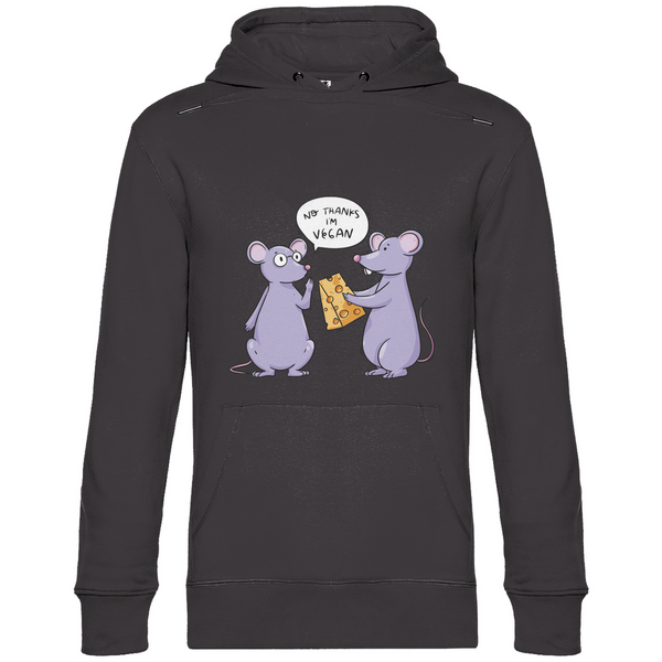 Vegane Maus Comic - Herren Hoodie