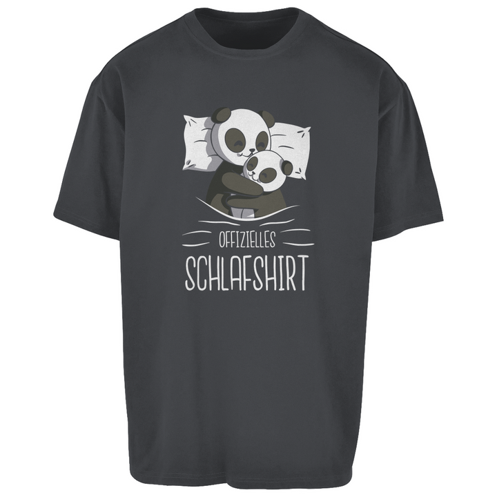 Pandas Oversize Schlafshirt