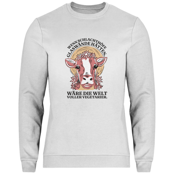 Schlachthöfe Glaswände - Herren Sweatshirt