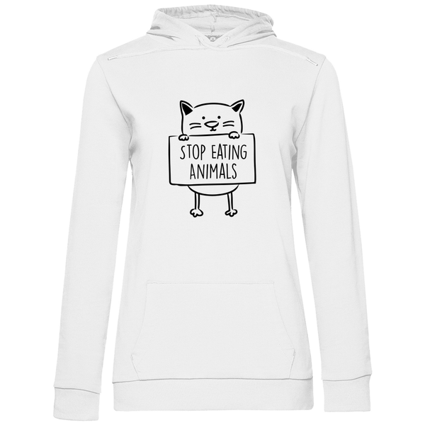 Stop Eating Animals - Damen Hoodie