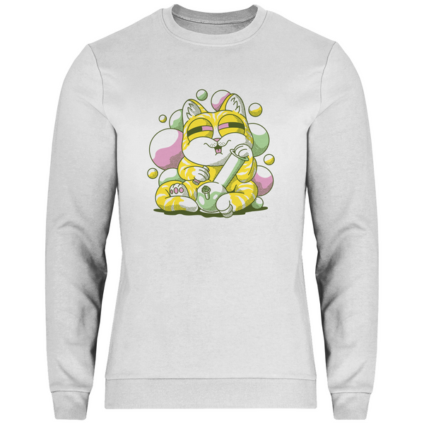 Stoner Katze - Herren Sweatshirt