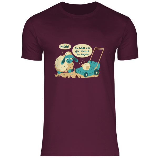 Rasenmäher Diskussion - Herren T-Shirt
