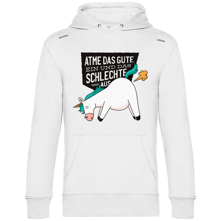 Einhorn - Furz - Herren Hoodie - Textilzauber