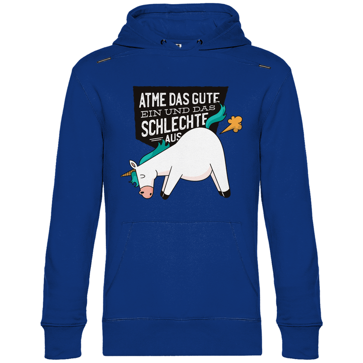 Einhorn - Furz - Herren Hoodie - Textilzauber