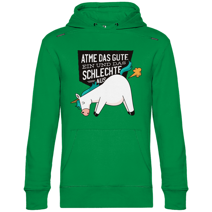 Einhorn - Furz - Herren Hoodie - Textilzauber