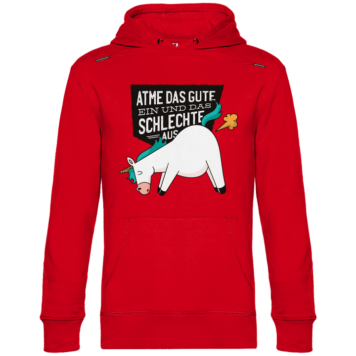Einhorn - Furz - Herren Hoodie - Textilzauber