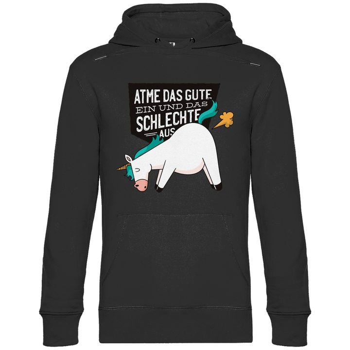 Einhorn - Furz - Herren Hoodie - Textilzauber