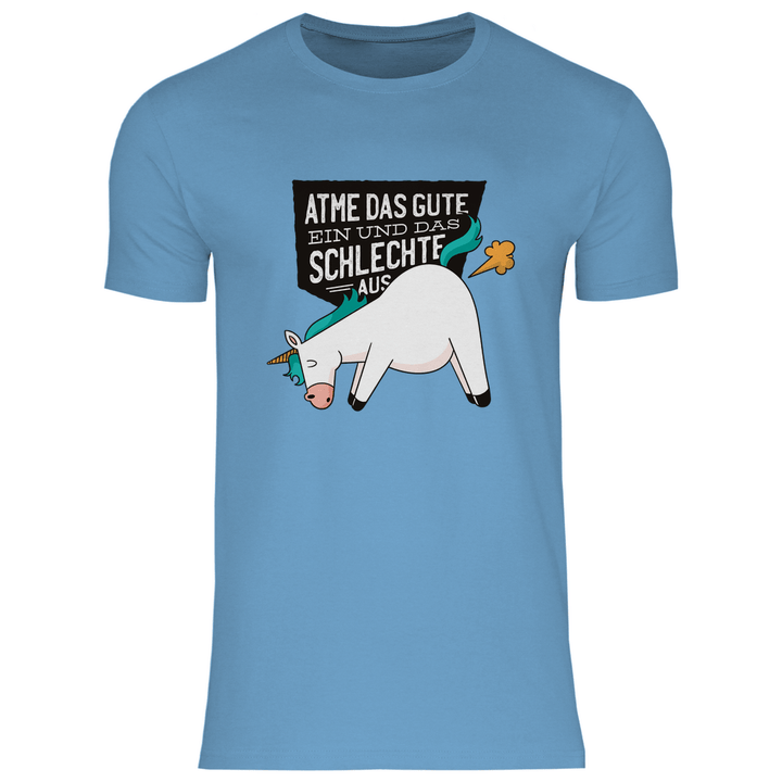 Einhorn - Furz - Herren T - Shirt - Textilzauber