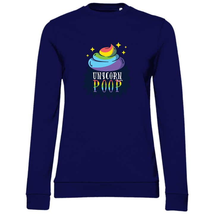 Einhorn Haufen - Damen Sweatshirt - Textilzauber