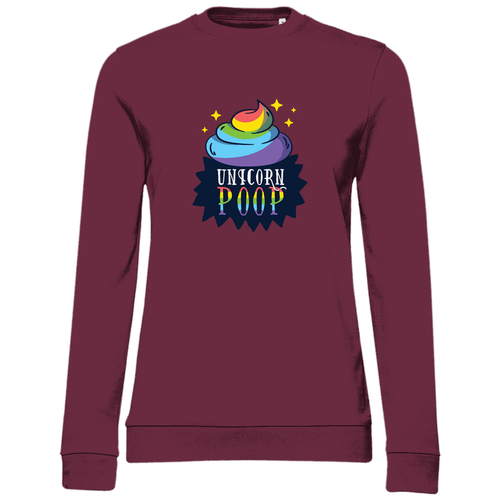 Einhorn Haufen - Damen Sweatshirt - Textilzauber