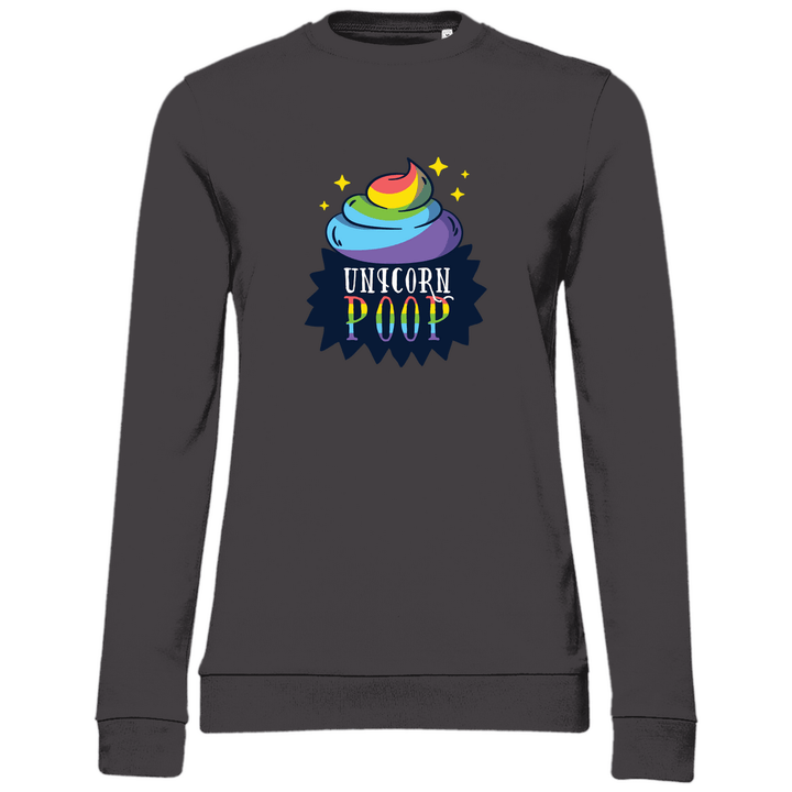 Einhorn Haufen - Damen Sweatshirt - Textilzauber