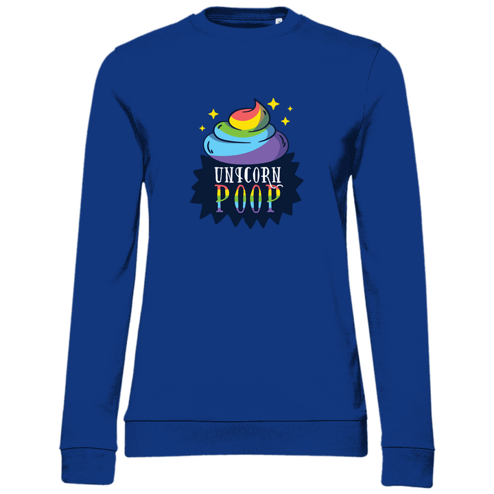 Einhorn Haufen - Damen Sweatshirt - Textilzauber