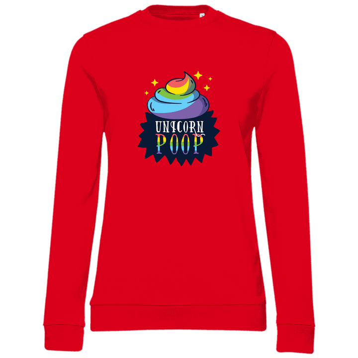 Einhorn Haufen - Damen Sweatshirt - Textilzauber