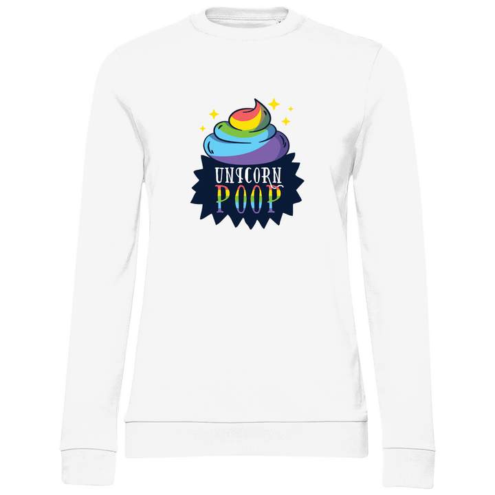 Einhorn Haufen - Damen Sweatshirt - Textilzauber