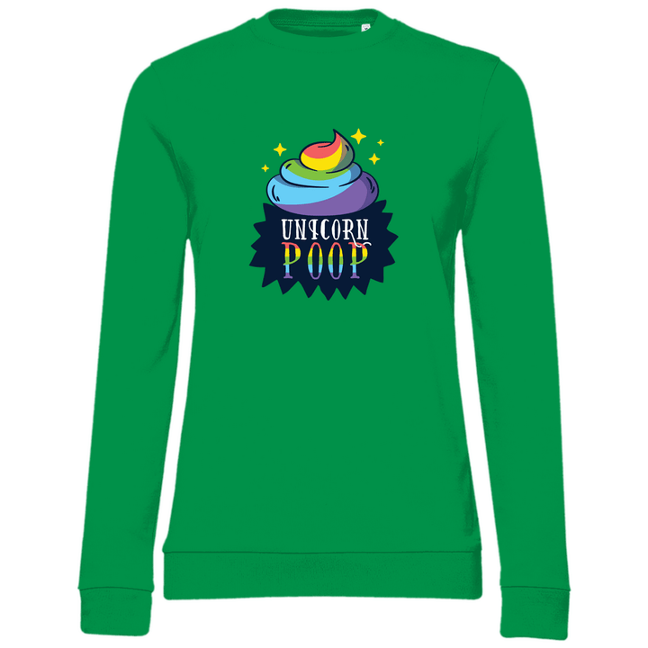 Einhorn Haufen - Damen Sweatshirt - Textilzauber