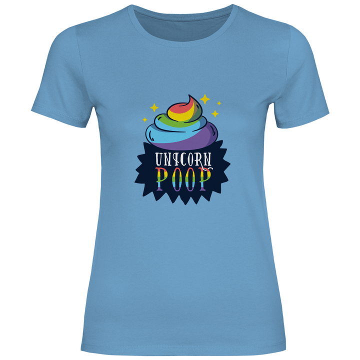 Einhorn Haufen - Damen T - Shirt - Textilzauber