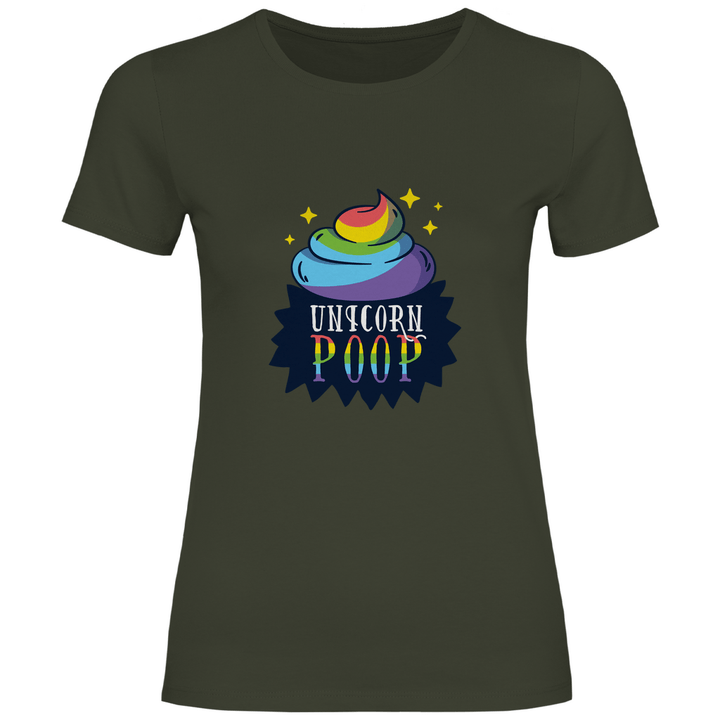 Einhorn Haufen - Damen T - Shirt - Textilzauber