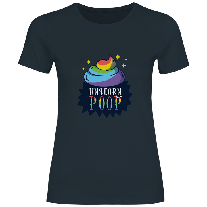 Einhorn Haufen - Damen T - Shirt - Textilzauber