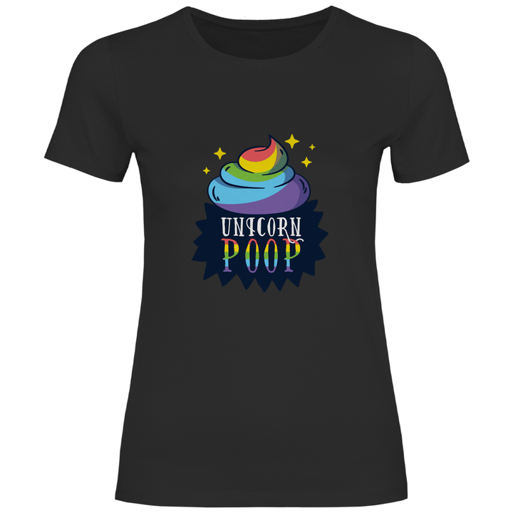 Einhorn Haufen - Damen T - Shirt - Textilzauber