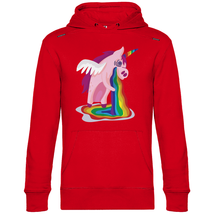 Einhorn Kotzt - Herren Hoodie - Textilzauber