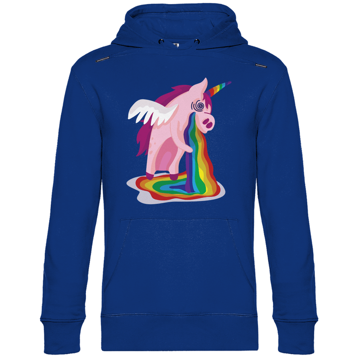 Einhorn Kotzt - Herren Hoodie - Textilzauber