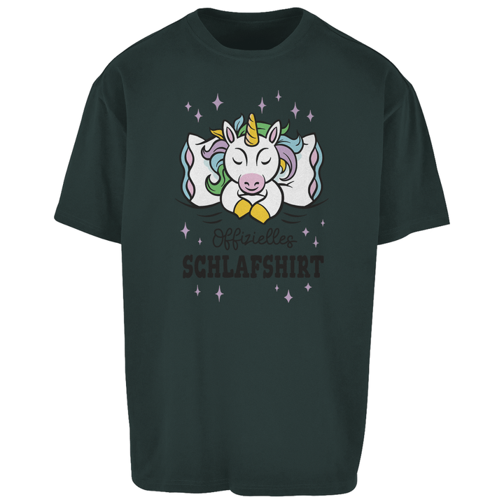Einhorn Oversize Schlafshirt