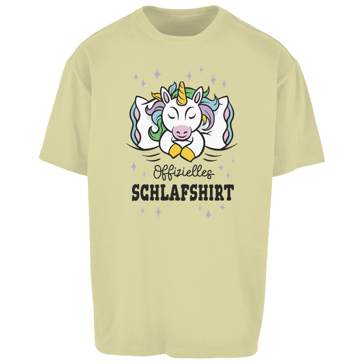Einhorn Oversize Schlafshirt