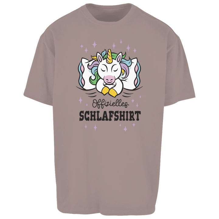Einhorn Oversize Schlafshirt