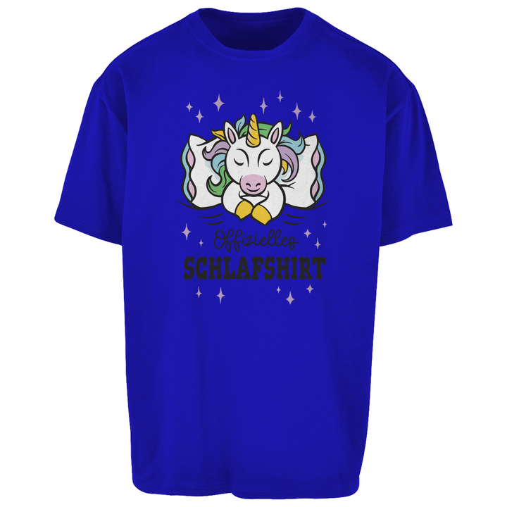 Einhorn Oversize Schlafshirt