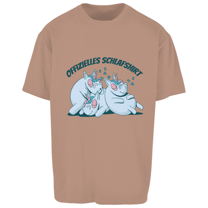 Einhörner Oversize Schlafshirt