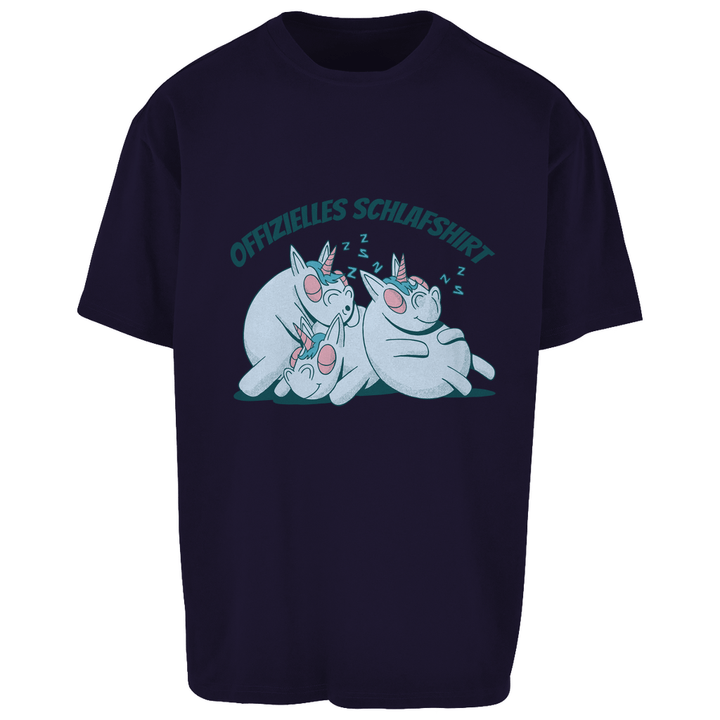 Einhörner Oversize Schlafshirt