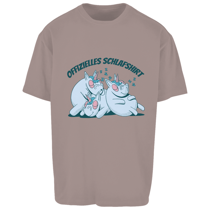 Einhörner Oversize Schlafshirt