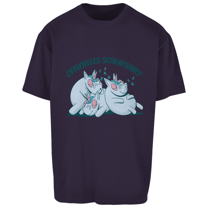 Einhörner Oversize Schlafshirt