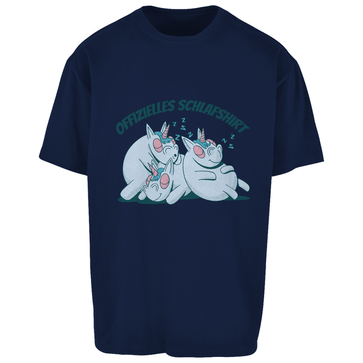 Einhörner Oversize Schlafshirt