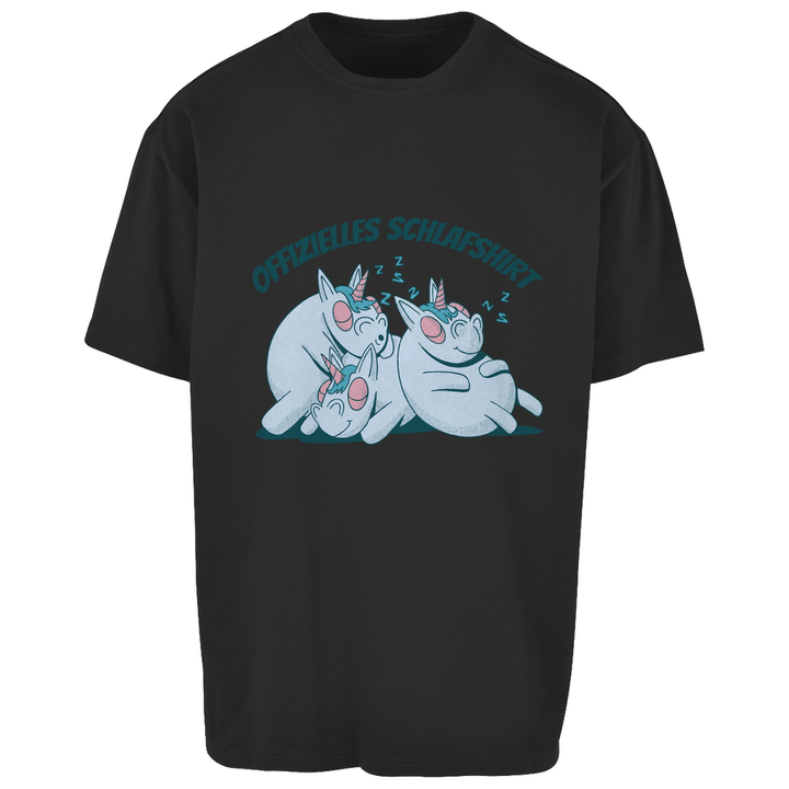 Einhörner Oversize Schlafshirt