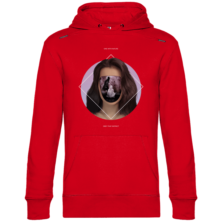 Eins mit der Natur - Herren Hoodie - Textilzauber