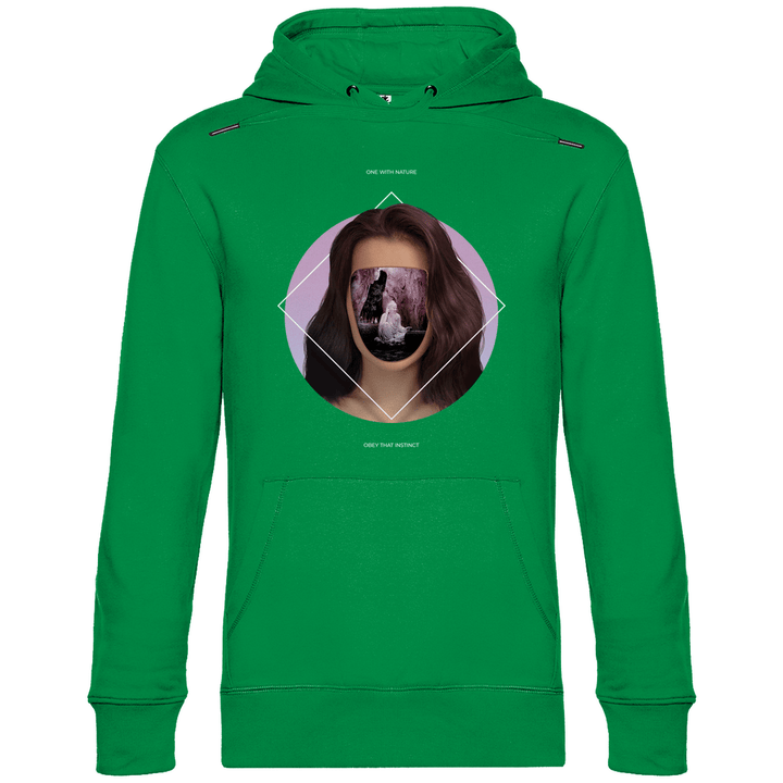 Eins mit der Natur - Herren Hoodie - Textilzauber