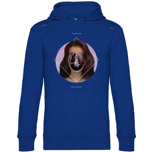 Eins mit der Natur - Herren Hoodie - Textilzauber