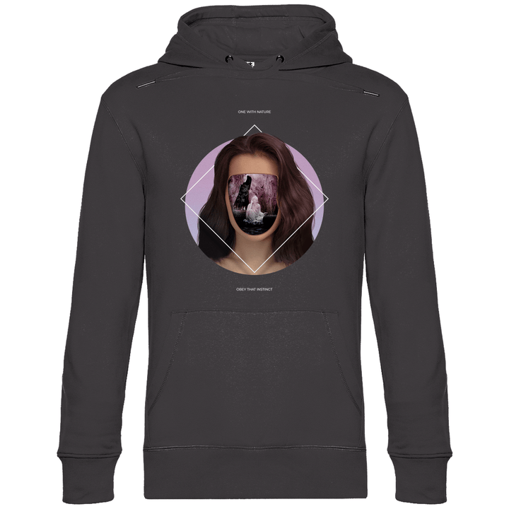 Eins mit der Natur - Herren Hoodie - Textilzauber