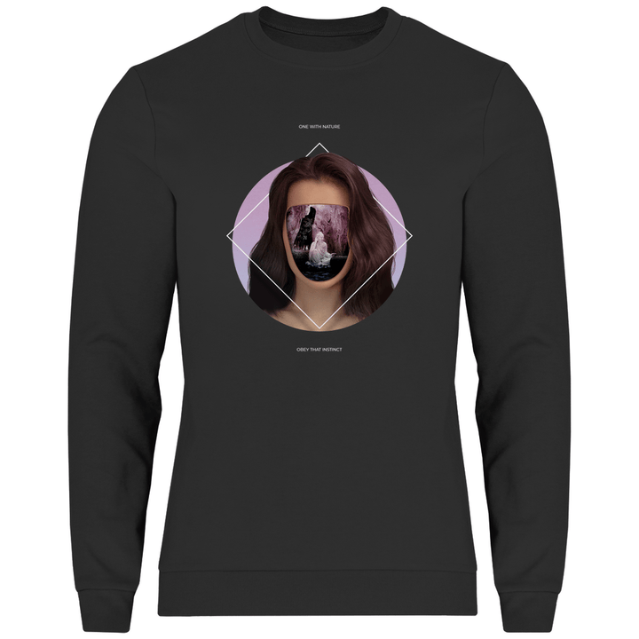 Eins mit der Natur - Herren Sweatshirt - Textilzauber
