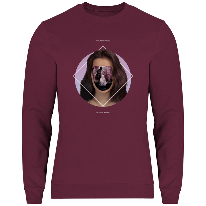 Eins mit der Natur - Herren Sweatshirt - Textilzauber