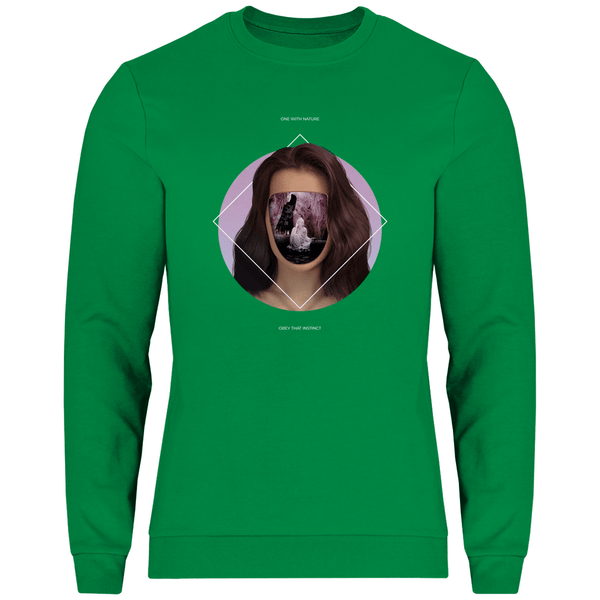 Eins mit der Natur - Herren Sweatshirt - Textilzauber